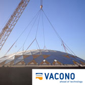 Lifting with crane by vacono